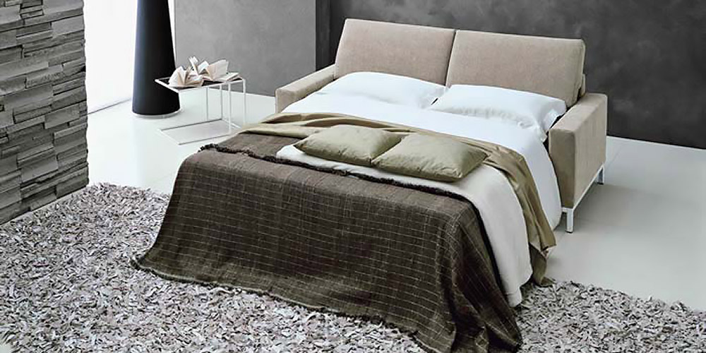 Divano letto 3 posti modello Hawai: aperto