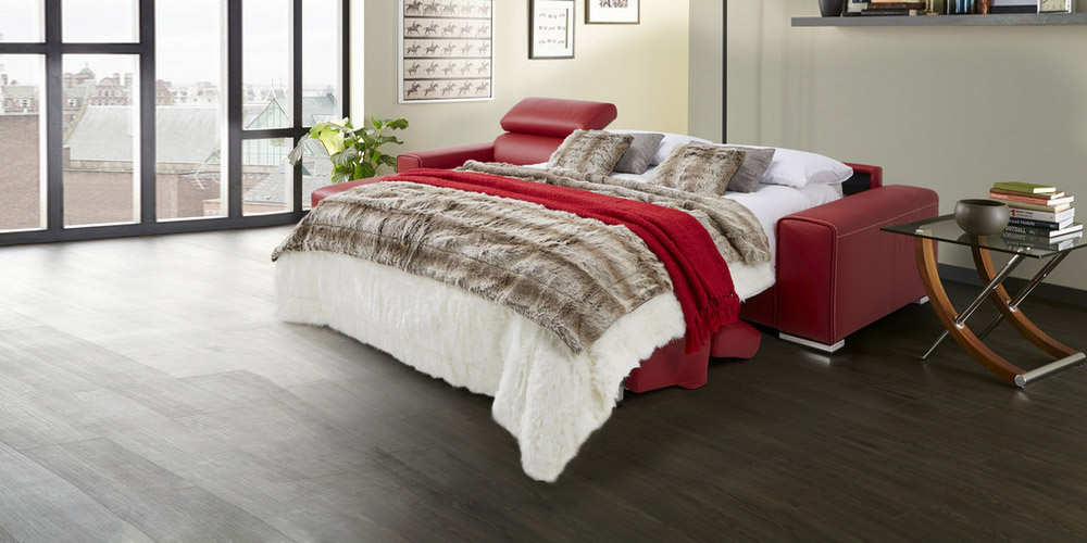 Salotto angolare Tempo con letto aperto